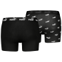 Pánské boxerky Puma Elements Logo Print Boxers 2P