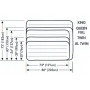 Nafukovací matrace Intex Cot Size Classic Downy Airbed