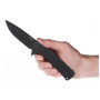 Nůž Acta Non Verba Z100 DLC/Plain Edge, G10 Black, Liner Lock