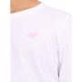 Dětské triko 4F Longsleeve F654 White