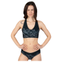 Sportovní podprsenka Drexiss Diamond Beach Black