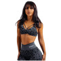 Sportovní podprsenka Nebbia Medium Support Leopard Sports Bra Primal