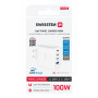 Adaptér Swissten GaN 2X USB-C 100W + 1X USB-C 20W + 1X USB-A 30W