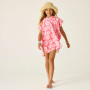 Dětské pončo Regatta Kids Towel Robe PinkHazPetal