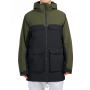 khaki/černá