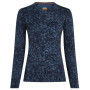 Dámské funkční triko Icebreaker Women M 200 Oasis LS Crewe Moss BloomAOP