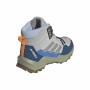 Dětské boty Adidas Terrex Ax4R Mid K Grey