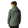 Dětská zimní bunda Regatta Junior Hooded Marizion Dark Forrest Green