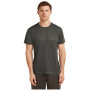 Pánské funkční triko Icebreaker Merino Blend Core SS Tee Single Line Camp