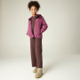 Dětská mikina Regatta Myla Hybrid Jacket Fig/Violet