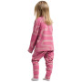 Dětské funkční prádlo Didriksons Jadis Kids Pr Set 5 Path Heather Pink