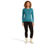 Dámské funkční triko Icebreaker Women Merino 200 Oasis LS Crewe Snow Day