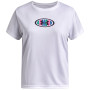 Dětské funkční triko Under Armour Tech Armour Graphic SS White