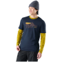 Pánské funkční triko Smartwool Men's Alpine Trace Active Short Sleeve G