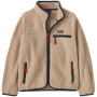 Dětská mikina Patagonia K's Retro Pile Jacket - Valley Khaki