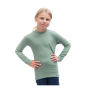 Dětské funkční triko Sensor Merino DF Logo Up Basil Green