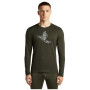 Pánské funkční triko Icebreaker Men Merino 200 Oasis LS Crewe SkiingYeti