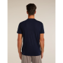 Pánské funkční triko Icebreaker Merino Blend Core SS Tee Canoe Companions