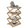 Police Bo-Camp UO Bamboo foldable storage rack Fitzroy-použití