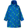 Dětský nepromokavý kabát Regatta Junior Changing Robe Olymp Blue Dino