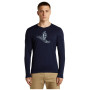 Pánské funkční triko Icebreaker Men Merino 200 Oasis LS Crewe SkiingYeti