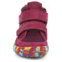 Dětské celoroční barefoot boty Froddo Barefoot Tex Fun Autumn Fuxia