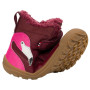 Dětské zimní boty Viking Outdoor Footwear Alv Barefoot Paw Warm WP 2V Burgundy