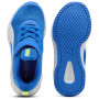 Dětské boty Puma Flyer 4 AC+ PS Racing Blue-Lime Squeeze-