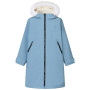 Dětský nepromokavý kabát Regatta Junior Waterproof Changing Robe Pro Grey Mirage