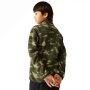Dětská funkční mikina Regatta Junior Frankie Warm Fleece Bark Green Camo