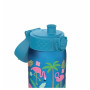 Dětská lahev Ion8 Leak Proof Blue Flamingos 400ml