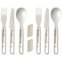 Sada příborů Sea to Summit Detour Stainless Steel Cutlery Set 6 Piece