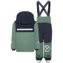 Dětský set Didriksons Skare Kids Set 2 Dark Moss