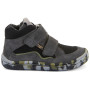 Dětské celoroční barefoot boty Froddo Barefoot Tex Fun Autumn Grey/Black