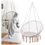 Houpací závěsné křeslo Hamaka Macramé