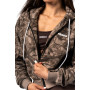 Dámská mikina Nebbia Relaxed Zip Hoodie Power