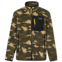 Dětská funkční mikina Regatta Junior Frankie Warm Fleece Bark Green Camo