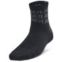 Dětské ponožky Under Armour Yth UA Essential 6Pk Qtr Black