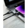 Nabíjecí a datový kabel Swissten Aramid Reinforced USB/USB-C 1,5 m