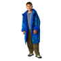 Dětský nepromokavý kabát Regatta Junior Changing Robe Olymp Blue Dino