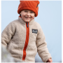 Dětská mikina Didriksons Gibbs Kids Fullzip 2 Beach Beige/Rust