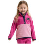 Dětská mikina Didriksons Monte Kids Half Bu 6 Cactus Pink