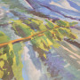 Podložka High Tail Designs Tyvek Ground Cloth Yellowstone Wilderness