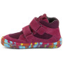 Dětské celoroční barefoot boty Froddo Barefoot Tex Fun Autumn Fuxia