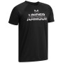 Dětské triko Under Armour Tech Split Wordmark SS Black