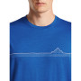 Pánské triko Icebreaker Men Merino 150 Tech Lite SS Tee Range Stripes