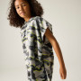 Dětské pončo Regatta Kids Towel Robe DrkStrmCamo