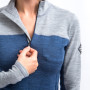 Dámské funkční triko Sensor Merino Bold dl. rukáv zip
