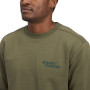 Pánská mikina Black Diamond M Mini Stacked Crewneck