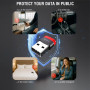 Adaptér Swissten Dataguard With Data Blocking USB-A (Male) / USB-C (Female)